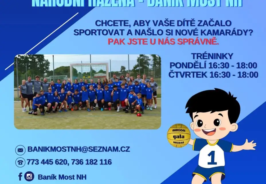 NÁBOR DĚTÍ OD 5 LET